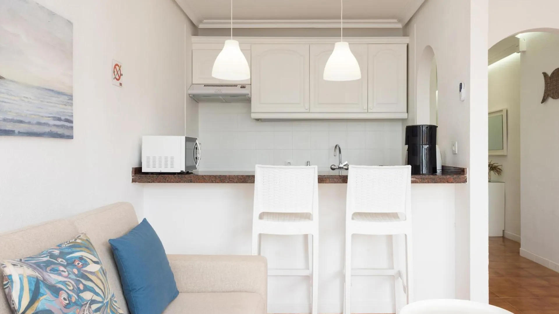 아파트 Home2Book Design Apt Pool & Terrace Golf Del Sur 산미겔데아보나