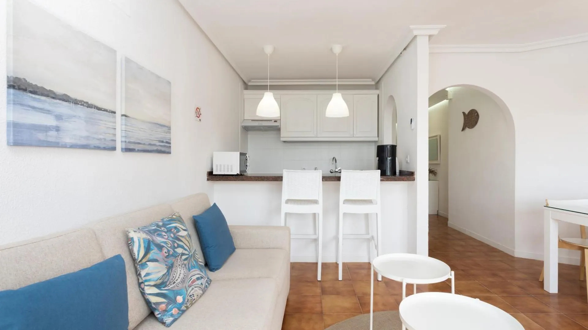 아파트 Home2Book Design Apt Pool & Terrace Golf Del Sur 산미겔데아보나